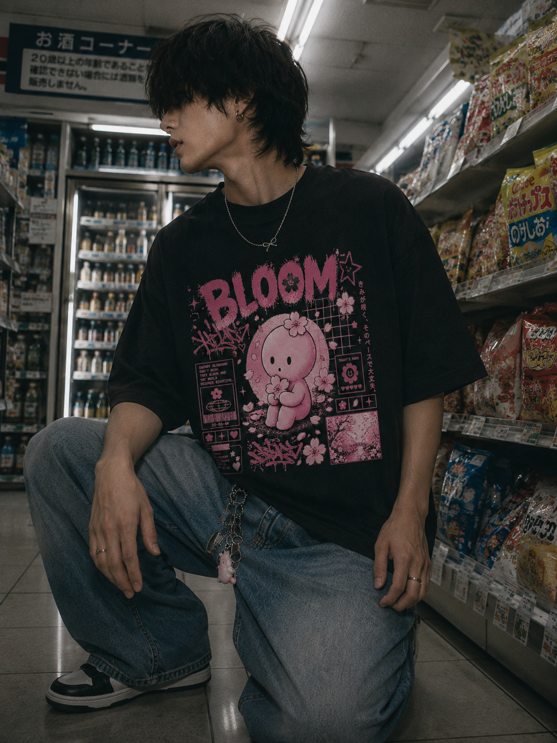 [SMISKIVERSE] BLOOM Smiski Shirt